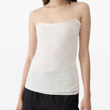 Canotta La Plumetis in bianco Jacquemus - donna 