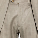 Completo doppiopetto in verde Kiton - uomo 