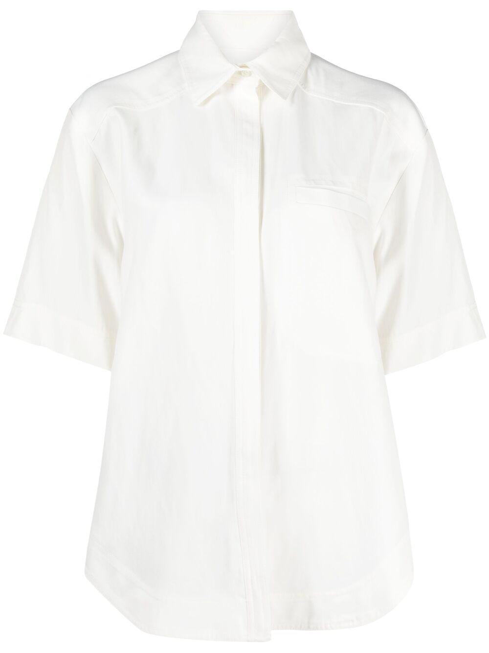 Camicia Moheli in bianco Loulou De Saison - donna 