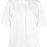 Camicia Moheli in bianco Loulou De Saison - donna 