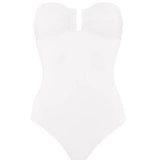 Costume da bagno con ruches cassiopée in bianco Eres - donna 