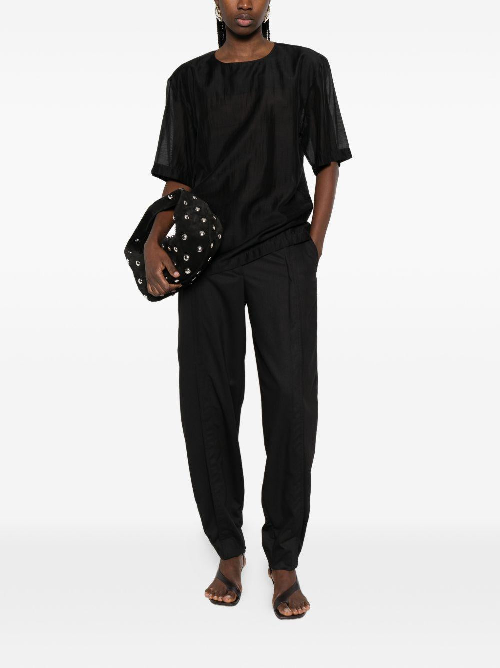 Top Dean a maniche corte in nero The latest - donna 