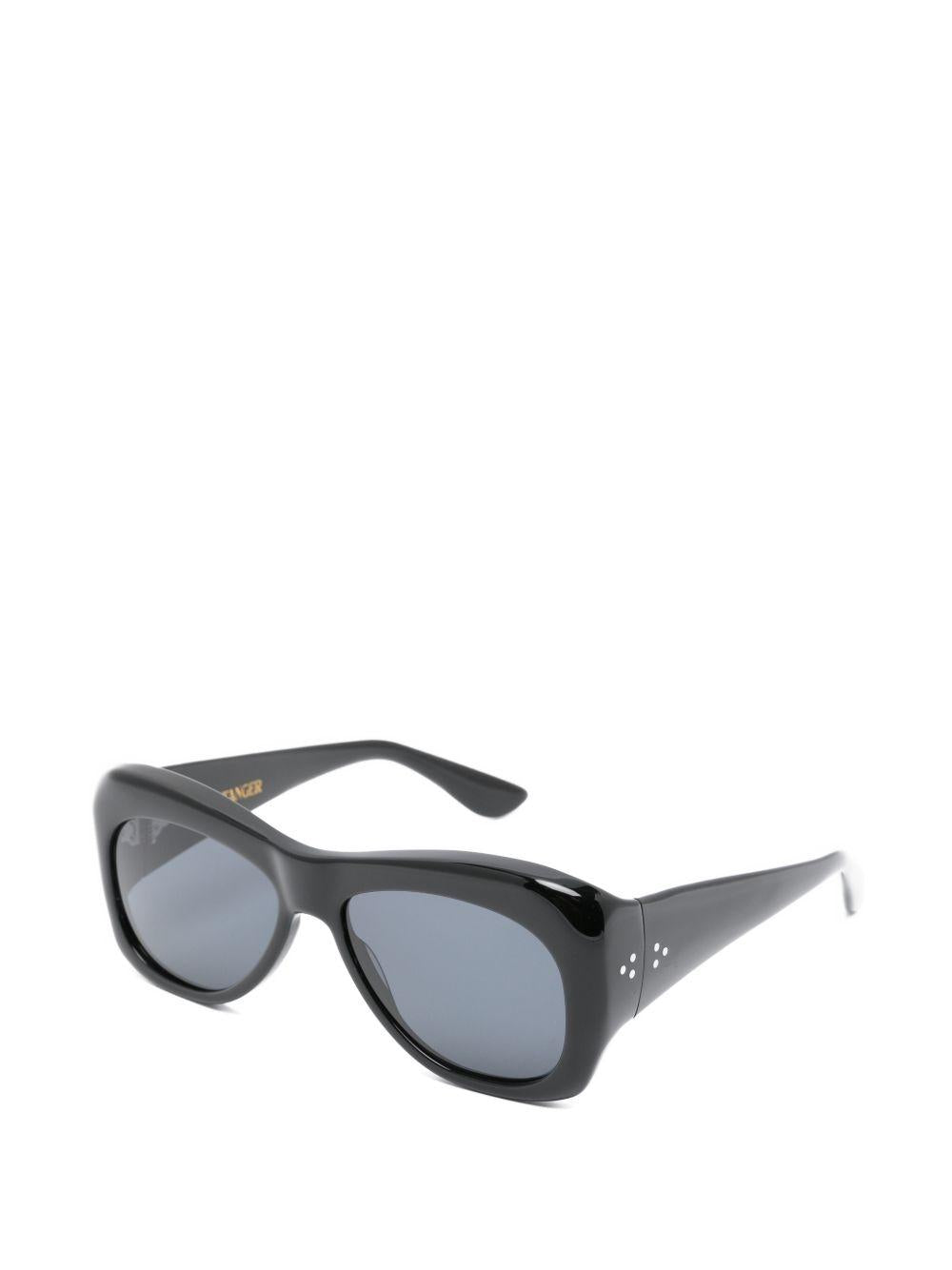 Occhiali da sole rotondi in nero Port tanger - unisex 
