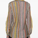 Camicia a maniche lunghe pattern multicolor MISSONI - DONNA 