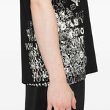 T-shirt GFX in nero Y-3 - uomo 