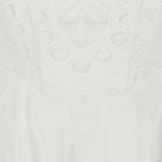 Mini abito bail con dettagli in pizzo in bianco Charo ruiz ibiza 1989 - donna 