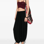 Top senza maniche in bordeaux Forte forte - donna 