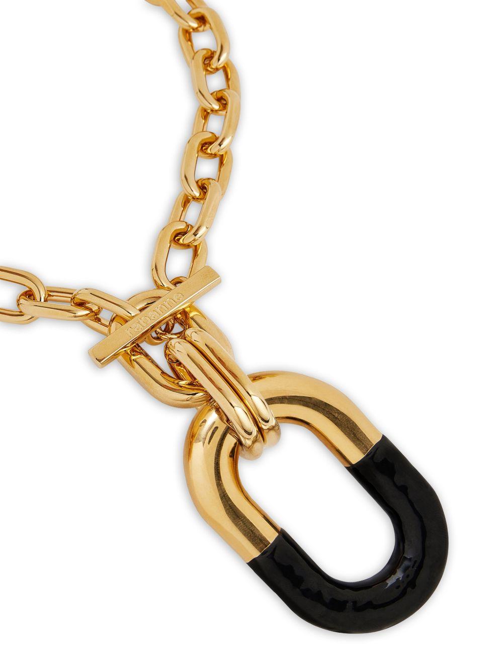 Collana Con Maglie Xl in oro Rabanne - donna 