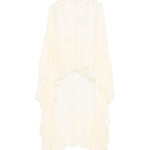 Abito lungo con design a strati in giallo chiaro Taller Marmo - donna 