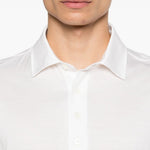 Polo a maniche corte in bianco Zegna - uomo 