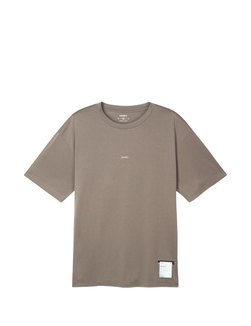 T-shirt AuraLite™ girocollo in verde Satisfy - unisex 