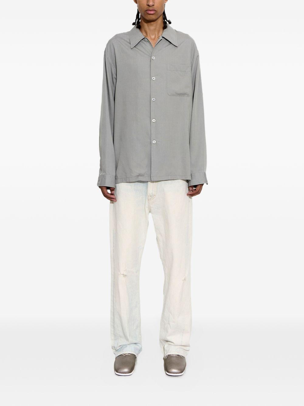 Camicia Every con taschino in grigio Our legacy - uomo 
