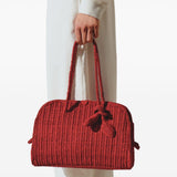 Borsa tote Turismo in rosso Jacquemus - donna 