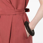 Tuta intera a gamba ampia in rosa Maxmara weekend - donna 