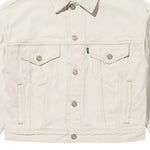 Giacca denim in bianco Levi's blue tab - uomo 