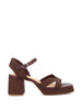 Vallita sandals in brown by Castañer - women