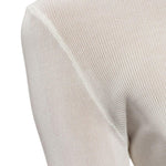 Maglia a coste a collo alto in bianco Self-portrait - donna 