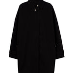 Trench oversizecon tasche in nero Toteme - donna 
