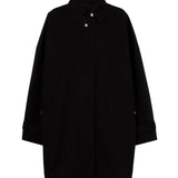 Trench oversizecon tasche in nero Toteme - donna 