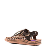 Sandali intrecciati uneek lea in marrone Keen - unisex 