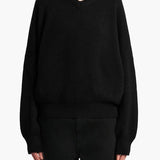 Maglione girocollo in nero Khaite - donna 