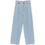 Jeans larghi penning in blu Dries van noten - uomo 
