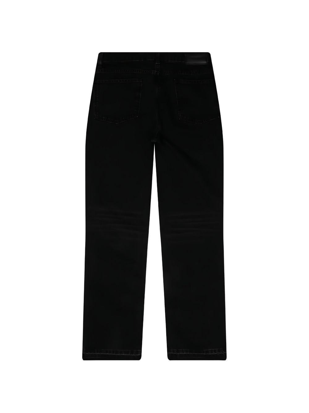 Jeans heaton in denim nero 