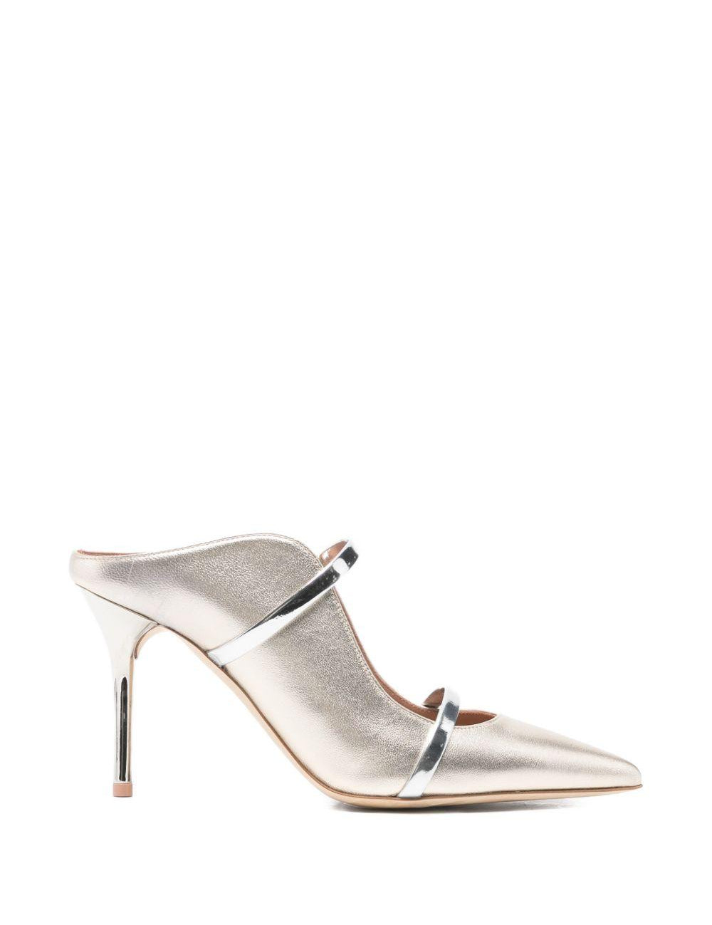 Mules Maureen in argento Malone souliers - donna 