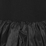 Abito a maniche lunghe con dettaglio cut-out in nero Rotate holiday - donna 