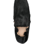 Mocassini con bordi in in nero pellicciaLe monde beryl - donna 