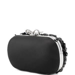Clutch con decorazione in nero Self-Portrait - donna 