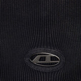 Top a coste in nero Diesel - donna 