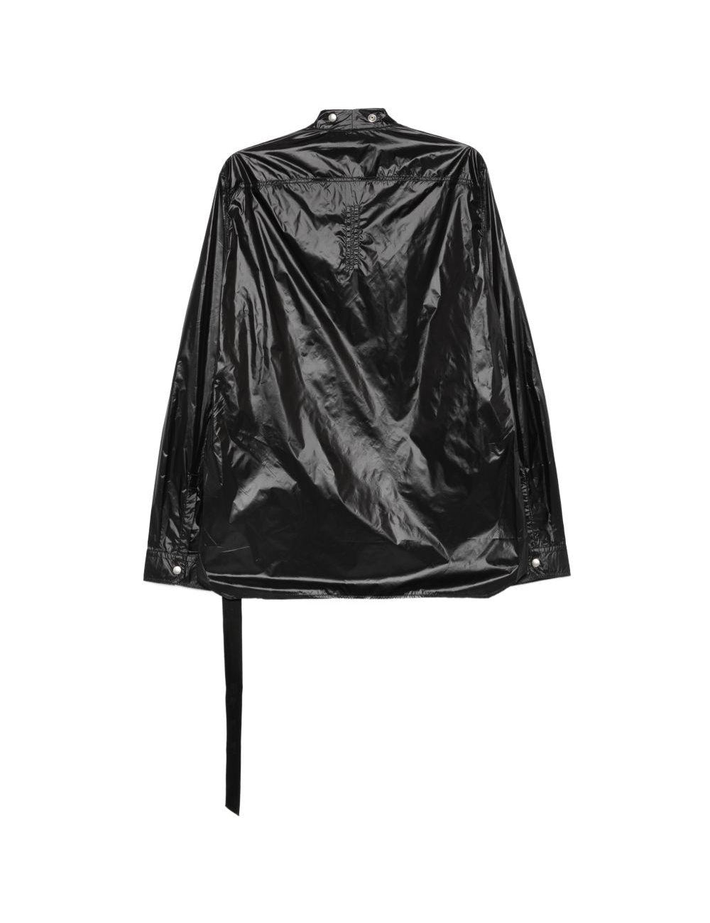 Camicia con bottoni larry in nero Rick owens drkshdw - uomo 