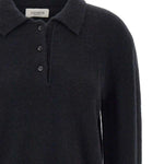 Polo a maniche lunghe in nero Laneus - uomo 
