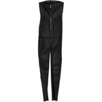 Abito lungo sliced rustier in nero Rick Owens DRKSHDW - donna 