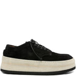 Derby con suola chunky parapana in nero Marsell - uomo 
