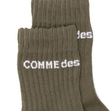 Calzini con logo in verde Comme des garcons homme plus - uomo<BR/><BR/> 