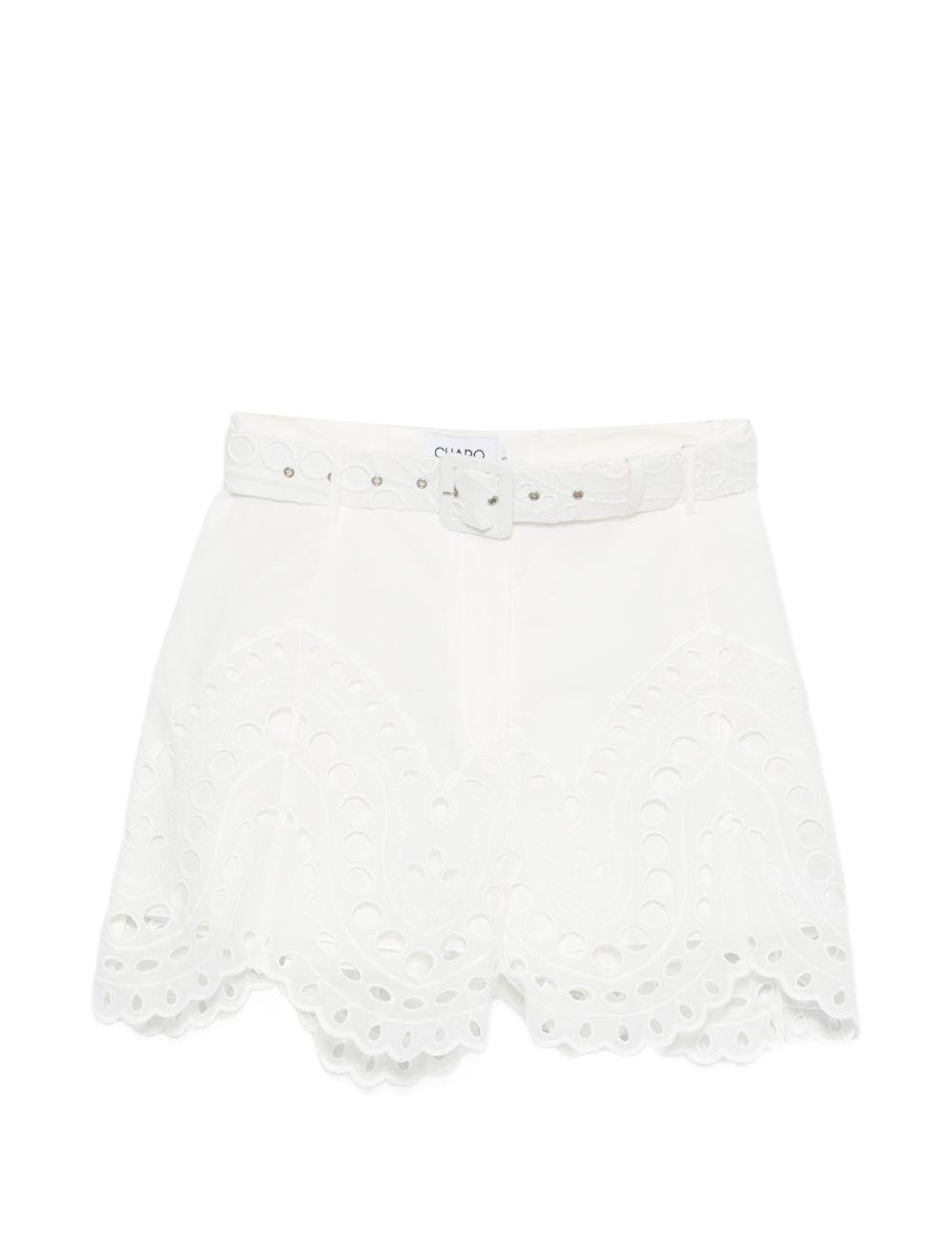 Shorts Dune con cintura in bianco Charo ruiz ibiza 1989 - donna 
