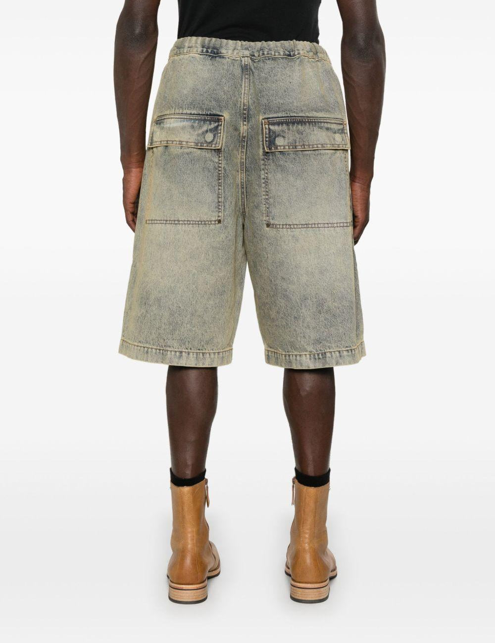Shorts in denim spar in blu Entire studios - unisex 