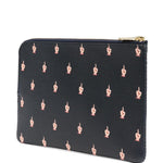 Clutch con stampa in blu Undercover - unisex 