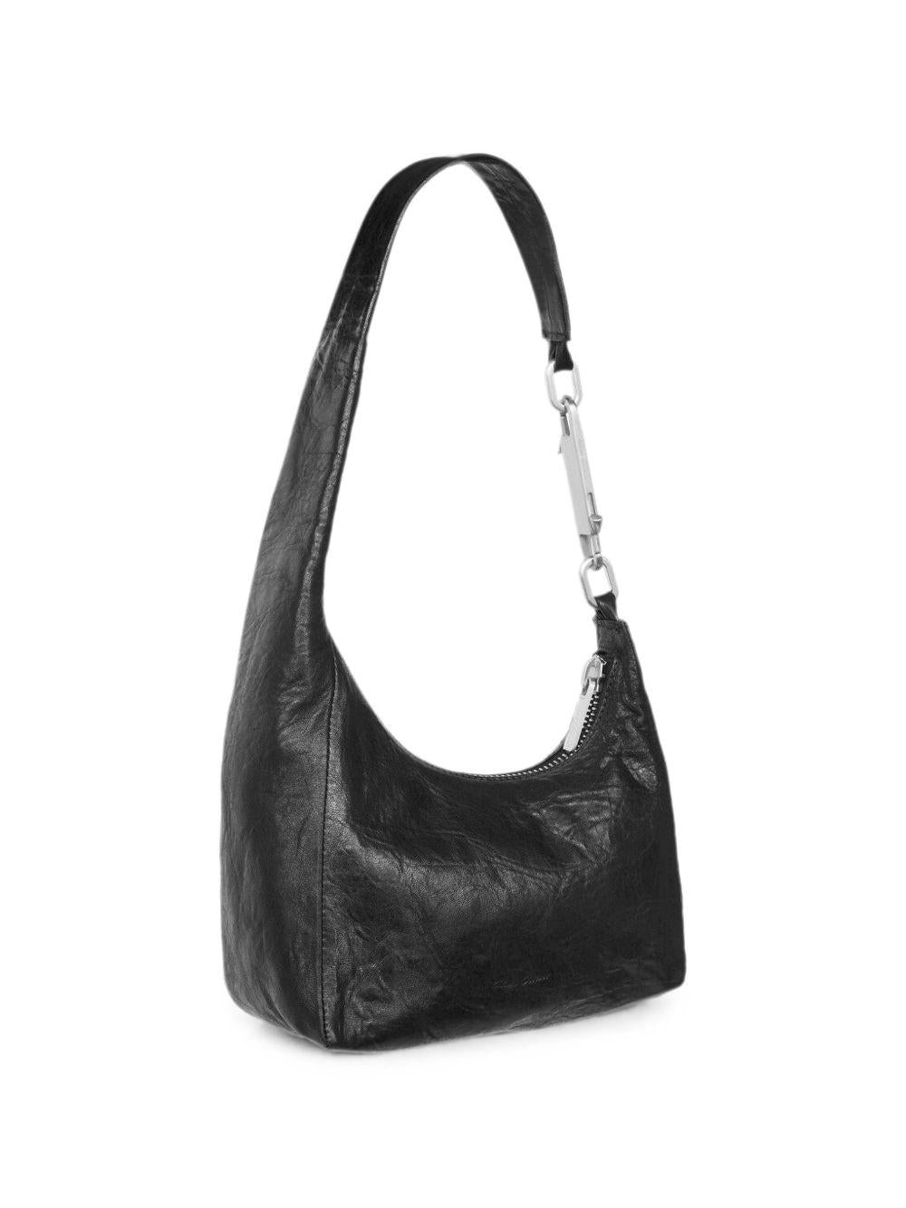 Borsa a spalla disco gemini in nero 
