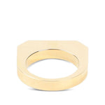 Anello con logo Hollywood Rick owens - unisex 