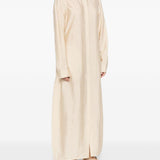 Abito lungo parachute in beige Toteme - donna 