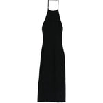 Abito midi tablier in blu scuro Jacquemus - donna 