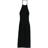 Abito midi tablier in blu scuro Jacquemus - donna 