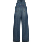 Jeans ines con pieghe in blu Darkpark - donna 