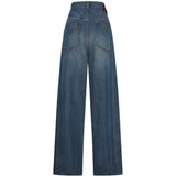 Jeans ines con pieghe in blu Darkpark - donna 