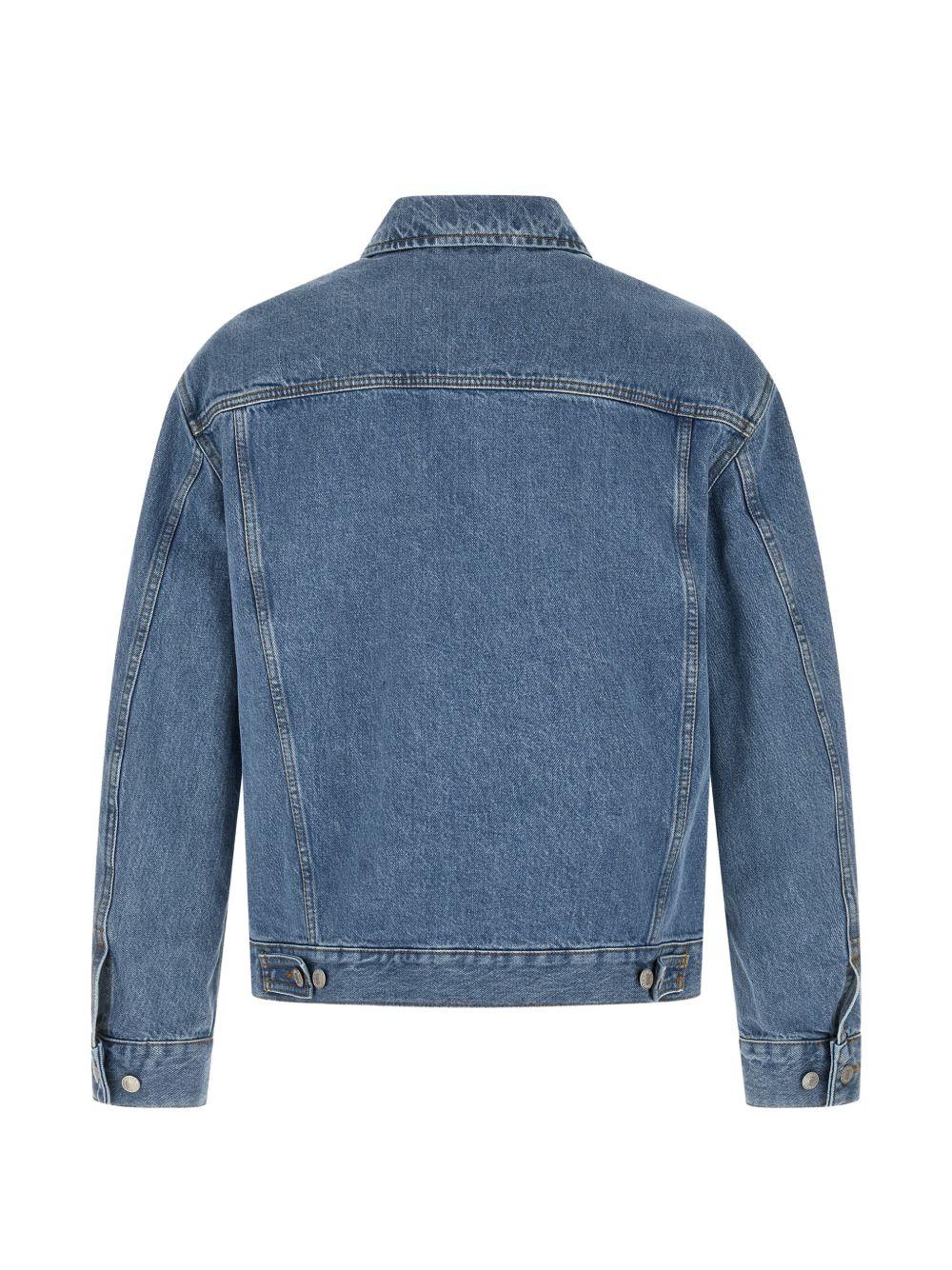 Giacca denim vuskin in blu 