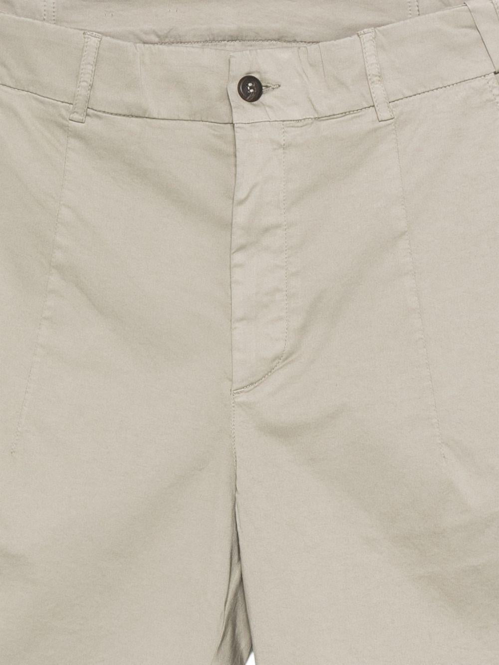 Shorts in cotone in verde Eleventy - uomo 