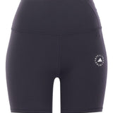 Shorts con logo in nero Adidas by Stella Mc Cartney - donna 